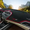 Che Liyou car light pad dashboard sunscreen pad Ford Fu Ruisi with bracket decoration special control table sunshade insulation shading mat red edge