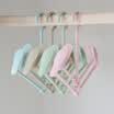 Sheng Jie Ya multi-function adult children thick windproof drying shoes rack hanging shoe rack hanging shoe rack rotatable plastic hanging shoe rack pink 5 Pack