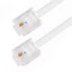 Shanze SAMZHE C28BWG-210C 2-core single-chip copper telephone line voice jumper machine extension cable connecting line finished telephone line with crystal head 10 meters