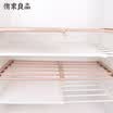 YouJiaLiangPin generation of retractable 38-55cm layered partition racks wardrobe kitchen multi-purpose storage rack nail-free models 35CM wide home coffee without a partition