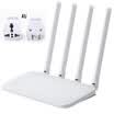 Original Xiao mi mi wifi router 4C 4 ANTENAS aplicación inteligente Control 64 Ram 80211 B g n 24g 300Mbps Banda de repetidor Enrutador inalámbrico