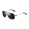 Wei Gou&39s VEGOOS 3097 polarized sunglasses men&39s business colorful driving mirror sunglasses gun case gray film