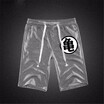 Summer Funny Print Shorts Men Cotton Dragon Ball Goku Black Hot Pockets Waistband Mens Shorts Knee Fashion Sweatpants Casual