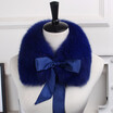 2018 the new hot selling fox fur collar the natural fox fur collar the real fur collar child the winter fur scarf ribbon