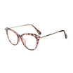 SHAUNA Fashion Women Cat Eye Glasses Frame Anti-Blue Rays Fashion Ladies Reading Eyeglasses UV400