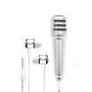 Mini Microphone Fashion Portable Stereo Headphones