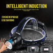 NeillieN LED headlightsUSB rechargeable headlampzoom flashlighthead torchIntelligent induction headlamp18650 battery