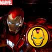 Marvel Car Badge Captain America Car Sticker Home Indoor Cell Phone Badge Sticker