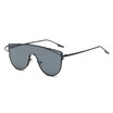 SHAUNA Classic Women Rimless Red Sunglasses Brand Designer Fashion Men Blue Tinted Gradient Glasses UV400