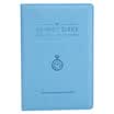 Morning light M & G APYH8970 fashion A5 leather leather noodle notebook 12 pages blue