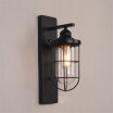 Bacheer HL422466 Nautical Style 1 Light LED Mini Wall Light with Clear Glass&Metal Shade