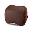 Nine hundred WY-1820 car headrest double sided pillow car pillow cervical pillow car pillow car neck pillow seat pillow memory cotton neck pillow coffee color