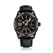 Romacci NAVIFORCE Fashion Causal Men Watches Quartz Male Watch 3ATM Water-resistant Luminous Wristwatch Calendar Time Display