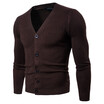 AOWOFS Explosive Pure Knitwear Slim Long Sleeve V-neck Knit Cardigan YM011