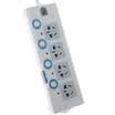 Bullet head TS-200 4-bit 18 m sub-control switch power socket plug plug board