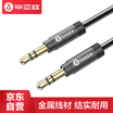Biaz Audio Cable 35 to 35 Car Stereo Speaker AUX Cable Car Audio Cable Headphone Cable Conversion Line Magnesium Alloy Edition 1 Meter Twilight Y2