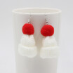 Cute Cap Drop Earrings for Girl Christmas Gift Dangle Earrings