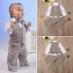 NEW 4PCS Kids Baby Boy WaistcoatTieShirtPants Outfits Clothes Gentleman Suit
