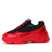 Autumn New Trendy Women Sneakers Height Increasing 5 CM Chunky Shoes Suede Mesh Upper Platform Dad Shoes