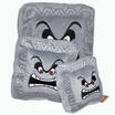 Super Mario Bros Thwomp Dossun 6in Plush Doll Toy Game Cushion Pillow Size S