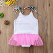 Newborn Baby Girls Floral Cat Romper Bodysuit Jumpsuit Outfits Sunsuit Clothes