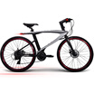 Letv Le Super Bike Road Bike Stari Shimano Mechanical Disk Lightweight Aluminum 24 Speed ​​Silver 26 Inch