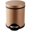 Miki SUNWOOD 6013 metal foot trash cans basket 8L soil Hao gold