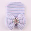 Infant Baby Knitted Hat Keeping warm Cotton Beanie Bowknot Soft Striped Cap