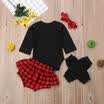 4PCS Set Baby Girls RomperTutu Shorts Outfits 1st Birthday Clothes Set 0-18M