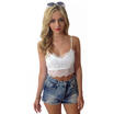 Fashion Womens Summer Lace Vest Top Sleeveless Casual Tank Blouse Tops T-Shirt