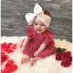 2Pcs Baby Girls Infant Kids Heart DressHeadband Cute Clothes Dresses Set