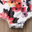 UK New Infant Newborn Baby Girl Playsuit Sunsuit Clothes Bodysuit Rompers Outfit