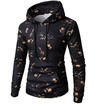 Fashion Mens Print Hoodie Long Sleeve Sweater Sweatshirt Jacket Pullover Tops