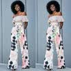 US STOCK Women Loose Stretch High Waist Wide Leg Long Pants Palazzo Trousers
