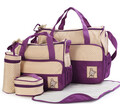 Diaper bag with changing pad
