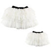 Mother Daughter Matching Dresses Net Yarn Princess Tutu Skirt Lace Outfits