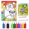 Ou Rui naughty players sand painting handmade DIY set 24 12 color green children color sand painting hand painting children&39s toys