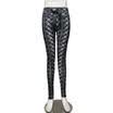 Metal Tire Print Women Leggings Gym Sportswear Yoga Pants Running Fitness