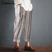Womens High Waist Casual Drawstring Loose Long Pants Ladies Harem Trousers
