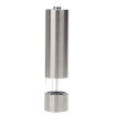 Stainless Steel Portable Electric Pepper Grinder Muller Mill with Light Kitchen Seasoning Grinding Tool