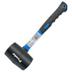 Paola 16OZ rubber hammer leather hammer head tile floor decoration tools installation hammer low elastic rubber hammer 2438