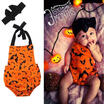 Infant Baby Girls Boys Batman Jumpsuit Romper Bodysuit Headband Outfits Sunsuit