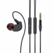 OLOEY male&female sports headphones ear to ear line with wheat weight bass phone earphone for Apple Android