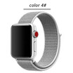 Kebbit Nylon Sport Band for Apple Watch Series 4 3 2 1 38MM 42mm 40MM 44mm Soft Breathable Watch Strap Colorful iWatch Bands