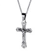 Personality Jewelry Jesus Christian Necklace Pendant popular Retro Pendant - 24 inch