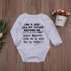 Newborn Baby Kids Boys Girls Infant Romper Jumpsuit Bodysuit Cotton Outfit