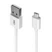 QIC SCD-W10 Micro USB Power Charging Cable 1 Meter White