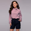 US Fashion Ladies Casual Tops T-Shirt Women Summer Loose Top Long Sleeve Blouse