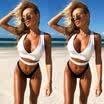 Women High Waisted Swimsuit Swimwear Push up Bikini Set Monokini Bathing Suit