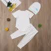 Toddler Baby Boy Girls Clothes Romper Jumpsuit BodysuitPants Outfits Set